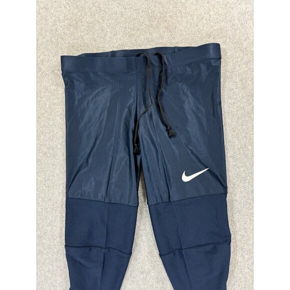 Nike Pro Elite 3/4 Length Compression Track & Field Tights (Women's XL)‎ Blue - Picture 2 of 13